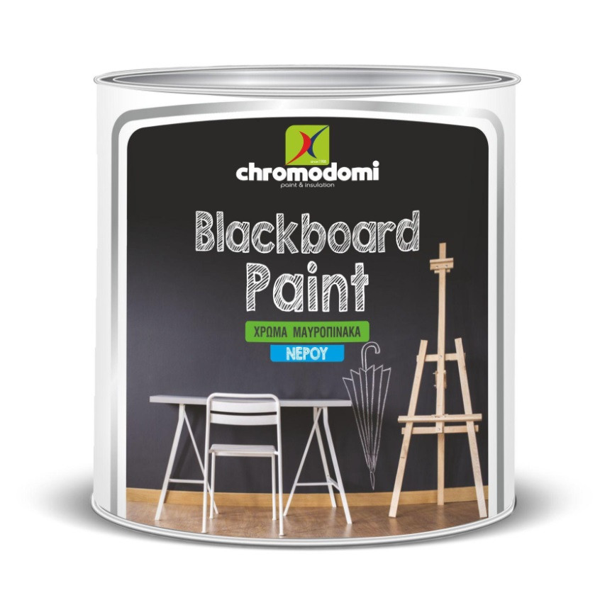 საღებავი დაფის ეფექტით BLACKBOARD PAINT BLACK 0,75LT — ზეთის საღებავი